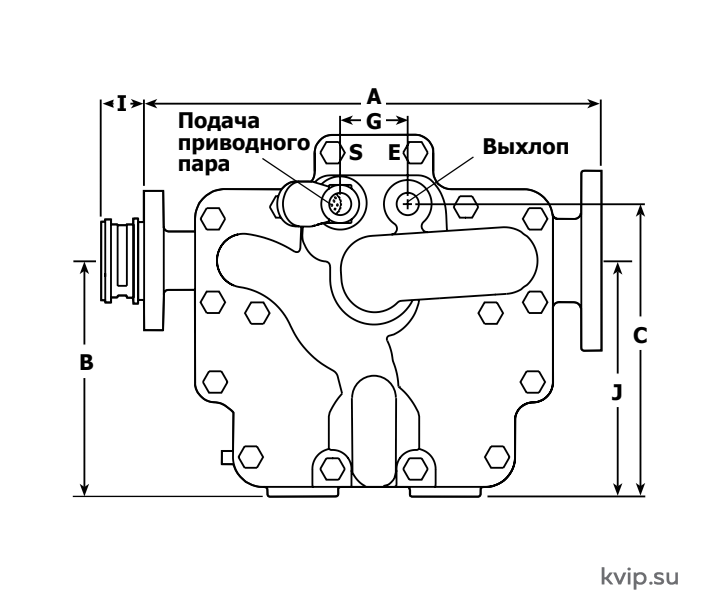 Боковая схема 2 конденсатоотводчика APT14, APT14HC и АРТ14SHC (с вотермарком).png