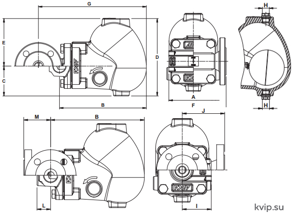 ADCA FA35.1 поплавковый конденсатоотводчик_Р1