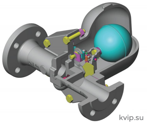 AYVAZ SK-50 1 14-2 Поплавковый конденсатоотводчик со встроенным воздушником