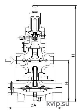 Yoshitake GP-2000CS Клапан редукционный для пара