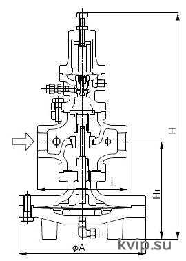 Yoshitake GP-2000CS Клапан редукционный для пара