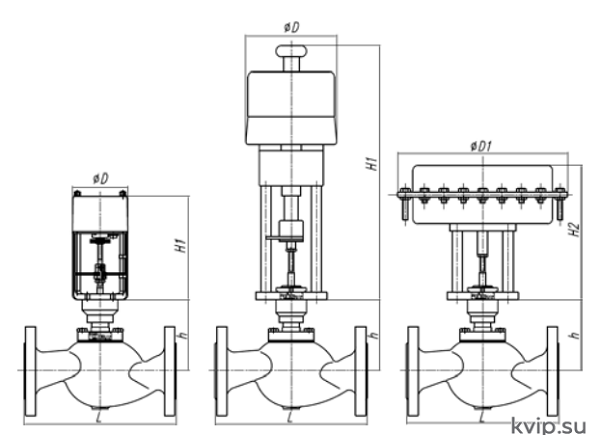 АСТА Р11 DN15–300 PN16-40 Клапан регулирующий